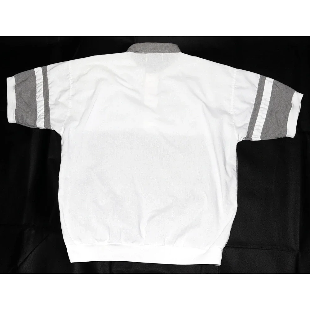 Robert Stock Men's Short Sleeve‎ Banded Bottom Pullover Shirt Size Large